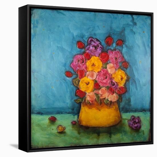 Bucket of Beauty-Marabeth Quin-Framed Stretched Canvas