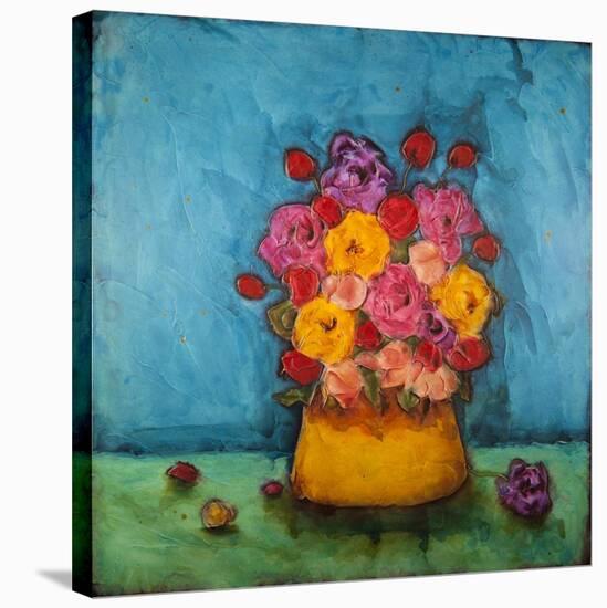 Bucket of Beauty-Marabeth Quin-Stretched Canvas