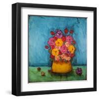 Bucket of Beauty-Marabeth Quin-Framed Art Print