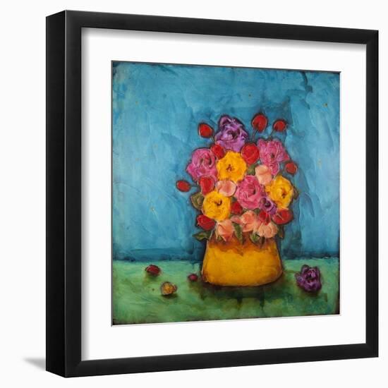 Bucket of Beauty-Marabeth Quin-Framed Art Print