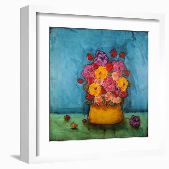 Bucket of Beauty-Marabeth Quin-Framed Art Print