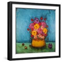 Bucket of Beauty-Marabeth Quin-Framed Art Print