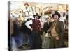 Bucket of Blood Saloon Dating from 1876, Virginia City, Nevada, USA, North America-Michael DeFreitas-Stretched Canvas