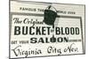 Bucket of Blood Saloon, Virginia City-null-Mounted Art Print