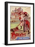 Buckeye Lawn Mower-null-Framed Art Print