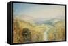 Buckfastleigh Abbey, Devonshire-JMW Turner-Framed Stretched Canvas