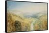 Buckfastleigh Abbey, Devonshire-JMW Turner-Framed Stretched Canvas