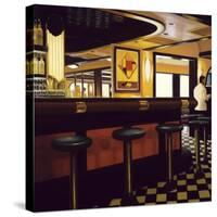 Buckhead Diner-Dale Kennington-Stretched Canvas