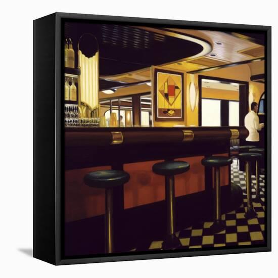 Buckhead Diner-Dale Kennington-Framed Stretched Canvas