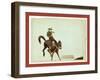 Bucking Bronco. Ned Coy-John C. H. Grabill-Framed Giclee Print