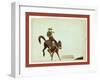 Bucking Bronco. Ned Coy-John C. H. Grabill-Framed Giclee Print