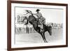 Bucking Bronco Photo-null-Framed Premium Giclee Print