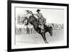 Bucking Bronco Photo-null-Framed Premium Giclee Print