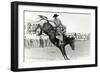 Bucking Bronco Photo-null-Framed Premium Giclee Print