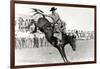 Bucking Bronco Photo-null-Framed Premium Giclee Print