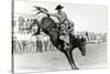 Bucking Bronco Photo-null-Stretched Canvas