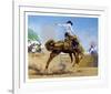 Bucking Bronco-Frank Wootton-Framed Collectable Print