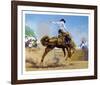 Bucking Bronco-Frank Wootton-Framed Collectable Print