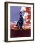 Bucking Bronco-Frank Redlinger-Framed Art Print