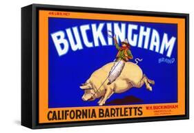 Buckingham California Bartletts-null-Framed Stretched Canvas