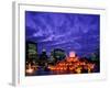 Buckingham Fountain and City Skyline, Chicago, Illinois, USA-Steve Vidler-Framed Photographic Print