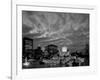 Buckingham Fountain and City Skyline, Chicago, Illinois, USA-Steve Vidler-Framed Photographic Print