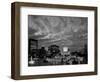 Buckingham Fountain and City Skyline, Chicago, Illinois, USA-Steve Vidler-Framed Photographic Print