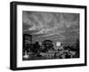 Buckingham Fountain and City Skyline, Chicago, Illinois, USA-Steve Vidler-Framed Photographic Print