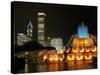 Buckingham Fountain, Grant Park, Chicago, Illinois, USA-null-Stretched Canvas