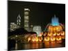 Buckingham Fountain, Grant Park, Chicago, Illinois, USA-null-Mounted Premium Photographic Print