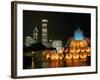 Buckingham Fountain, Grant Park, Chicago, Illinois, USA-null-Framed Photographic Print