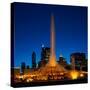 Buckingham Fountain Nightlight Chicago-Steve Gadomski-Stretched Canvas