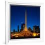 Buckingham Fountain Nightlight Chicago-Steve Gadomski-Framed Photographic Print