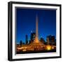 Buckingham Fountain Nightlight Chicago-Steve Gadomski-Framed Photographic Print