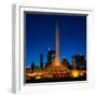 Buckingham Fountain Nightlight Chicago-Steve Gadomski-Framed Photographic Print