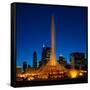 Buckingham Fountain Nightlight Chicago-Steve Gadomski-Framed Stretched Canvas