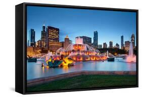 Buckingham Fountain-rudi1976-Framed Stretched Canvas