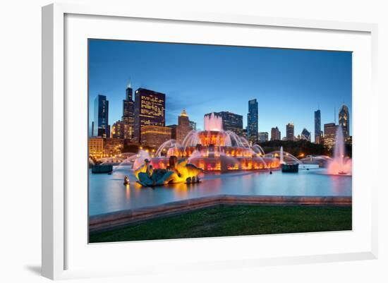 Buckingham Fountain-rudi1976-Framed Photographic Print