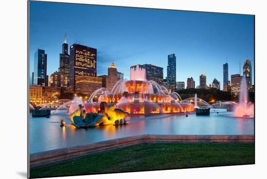 Buckingham Fountain-rudi1976-Mounted Photographic Print