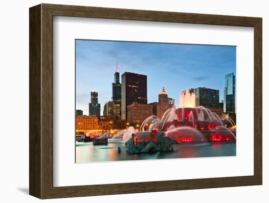 Buckingham Fountain-rudi1976-Framed Photographic Print