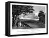 Buckingham House, St James Park, London, 1816-JC Varrall-Framed Stretched Canvas