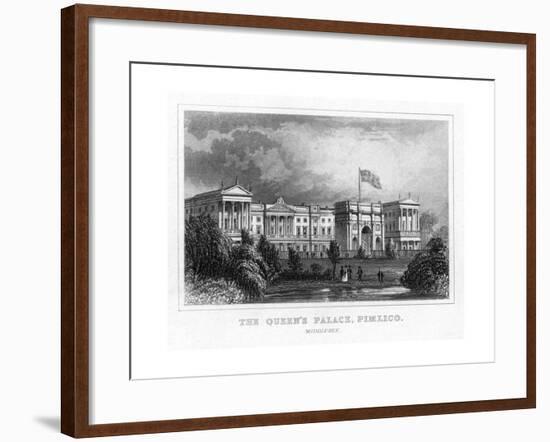 Buckingham Palace, 1846-null-Framed Giclee Print