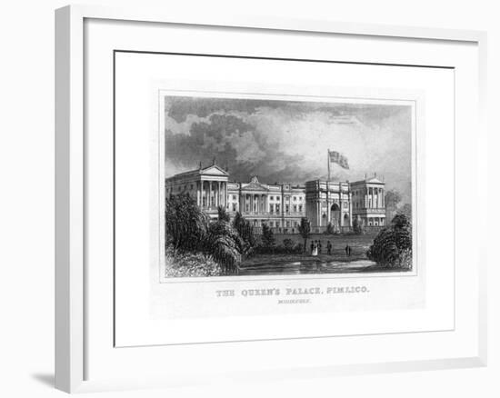 Buckingham Palace, 1846-null-Framed Giclee Print