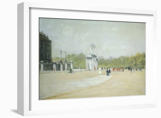 Buckingham Palace, 1875-Giuseppe De Nittis-Framed Giclee Print