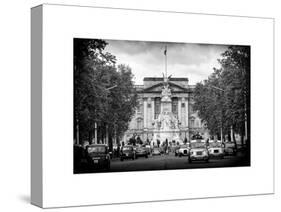 Buckingham Palace and Black Cabs - London - UK - England - United Kingdom - Europe-Philippe Hugonnard-Stretched Canvas