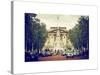 Buckingham Palace and Black Cabs - London - UK - England - United Kingdom - Europe-Philippe Hugonnard-Stretched Canvas