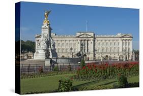 Buckingham Palace and the Queen Victoria Monument, London, England, United Kingdom-James Emmerson-Stretched Canvas