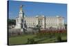 Buckingham Palace and the Queen Victoria Monument, London, England, United Kingdom-James Emmerson-Stretched Canvas