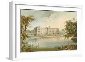 Buckingham Palace from St. James' Park-English School-Framed Giclee Print