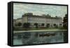 Buckingham Palace from St. James's Park, London-null-Framed Stretched Canvas